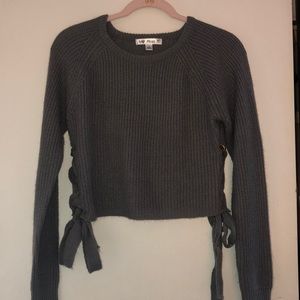 cropped sweater